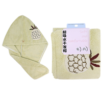 Serviette en microfibre satinée super absorbante magique pour femmes, turban à séchage rapide, serviette de séchage des cheveux