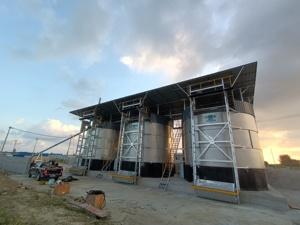 China Solid State Sludge Fermentation Tank <strong>Bioreactor</strong> Production Container Stainless Solid <strong>Fermenter</strong> Manure Fermentation Tank - Product Image 5
