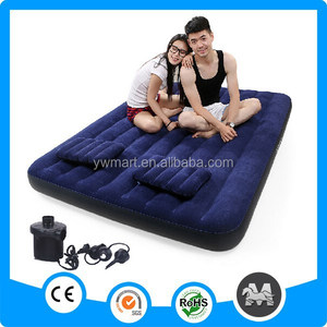 Llegada de un nuevo producto de PVC flocado plegable <span class=keywords><strong>colchón</strong></span> de aire inflable <span class=keywords><strong>anti</strong></span> <span class=keywords><strong>Escaras</strong></span> de lujo barato cama de aire - Product Image 4