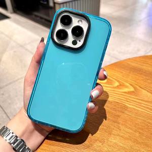 Funda transparente de colores para iPhone 14 Pro Max, funda protectora completa a prueba de golpes. - Product Image 5