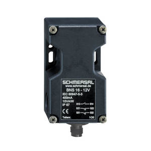 เซ็นเซอร์แม่เหล็กแบบไม่สัมผัส Mt-Schmersal BNS 16-12ZLR สวิตช์แบบมีรหัส 1NO 2NC พร้อมไฟ LED และแม่เหล็กยึดติด IP67 - Product Image 1