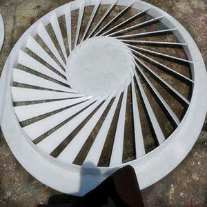 Difusor de remolino redondo HVAC de volumen de aire Difusor de aire de remolino de ventilación - Product Image 2