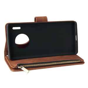 <span class=keywords><strong>Coque</strong></span> portefeuille à fermeture éclair pour <span class=keywords><strong>Huawei</strong></span> Mate 30 <span class=keywords><strong>Pro</strong></span>, housse arrière en <span class=keywords><strong>cuir</strong></span>, antichoc, pour téléphone portable - Product Image 5