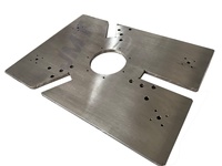 Plaque d'extrémité personnalisée en acier A36 usinée CNC pour boîtier de batterie de locomotive, destinée aux fabricants d'équipements lourds, JMT Precision Powder
