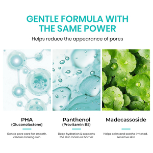 Discos Faciales Coreanos para el Cuidado de la Piel, Exfoliantes, Reductores de Poros, con Ácido Láctico AHA y Ácido Salicílico BHA, para Todo Tipo de Piel - Product Image 5