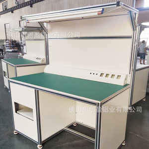 Banc de travail antistatique sur mesure pour atelier industriel, table de travail pour ligne d'assemblage d'usine électronique - Product Image 2