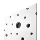 Panneaux muraux insonorisés en plâtre perforé, <span class=keywords><strong>cloison</strong></span> de plafond, panneau absorbant le son, réduction du bruit, 12 mm d'épaisseur, 2400x1200 mm - Product Image 2