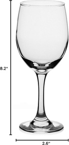 Copas de Vino de Cristal de Alta Calidad con Tallo Largo y Logotipo Personalizado de Tendencia (Juego de 6), Diseño Moderno y Lujoso Hecho a Mano, 120-450 ml - Product Image 6