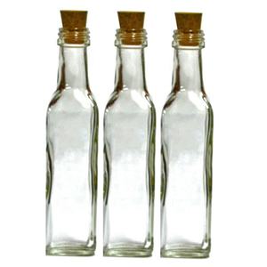Fabricant Personnalisé 300ml 350ml ECO Bouteille en Verre Conique Pyramide Flacon pour Vin Whisky Emballage Avec Bouchon en Liège Boisson - Product Image 3