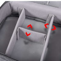 Sac de rangement portable à fermeture éclair pour écouteurs, accessoires électroniques USB, câbles de voyage