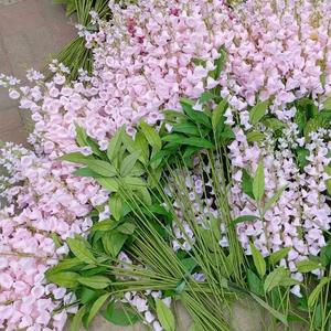 Flores Artificiales de Seda, Delphinium, Campanula, <span class=keywords><strong>Flor</strong></span> de Campana, Tallo Largo, Blanco, Día de San Valentín - Product Image 5