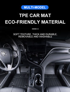 Alfombrillas de Coche 5D TPE de Cobertura Completa, Impermeables, Antipolvo, Fáciles de Limpiar, RUOBING de Lujo, 3.5mm de Grosor para <span class=keywords><strong>Tucson</strong></span> 2015-2016, <span class=keywords><strong>Interior</strong></span> - Product Image 2