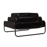Lit surélevé pour chien de voyage, cadre en acier pour le camping en plein air, lit surélevé pour chien pliable, produit pour animaux de compagnie