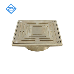 Sifone per <span class=keywords><strong>doccia</strong></span> commerciale regolabile quadrato in nichel-bronzo con tappi, in bronzo - Product Image 4