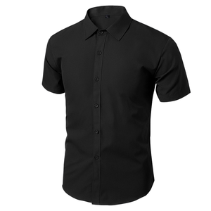 <span class=keywords><strong>Camisa</strong></span> de Vestir Formal para Hombre, Manga Larga, Sin Elasticidad, Ajustada, Profesional, Casual, para el Trabajo - Product Image 3