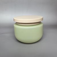 Pot en plastique HDPE écologique MAYSURE de 250 ml pour masque capillaire, lotions pour le soin de la peau, beurre corporel, gommage, crème cosmétique verte