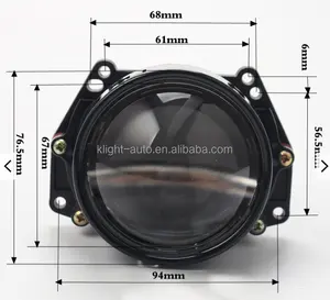 2022 3.0 Inch R8 Bi-led Projector Lens For H7 Car Headlight Tuning Matrix Led Lights 7590lm