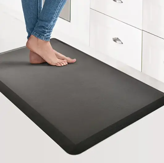 AntiFatigue Floor Mat 1/2 Inch Waterproof Kitchen Cushioned Mat Non Slip Foam Comfort For Standing Desk Office