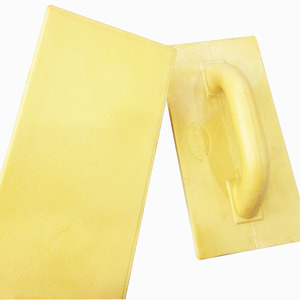 Bloque de Esponja de PU Amarillo para Construcción Industrial, Herramienta de Enlucido, Paleta de 100mm, Modelo 002, 140x28x80mm - Product Image 2