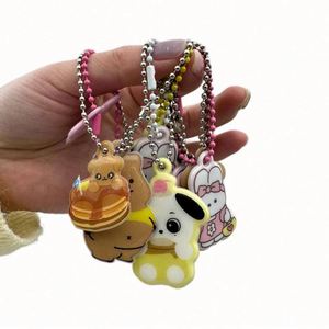 Porte-clés en PVC avec logo personnalisé, divers coloris, décoration LED, porte-clés à piles, porte-clés en vinyle - Product Image 2