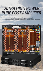 Da8k4 khuếch đại công suất 4 kênh 1U 4x800watts kỹ thuật số chuyên nghiệp khuếch đại âm thanh khuếch đại 4 kênh khuếch đại - Product Image 3