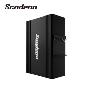 Scodeno Classico 4*10/100/1000 Base-X SFP porta 8*10/100/1000 Base-T din-Rail per la Videocamera di Sicurezza Industriale POE Switch Ethernet