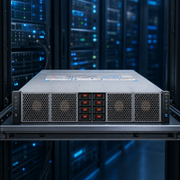 Serveur en rack 2U C6615, socket unique EPYC, DDR5, PCIe Gen5, 64 cœurs, serveur de centre de données hyperscale testé