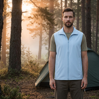 Uniformes de travail d'été personnalisés en polyester 100% à séchage rapide, écologiques, avec impression de logo rouge pour campagnes publicitaires et événements culturels, vente en gros