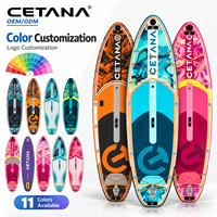Vente en gros de planche de surf gonflable Cetana sup Factory Drop Stitch Boards Stand Up Paddle, planche de surf Sup sup Gonfiabile Surfboard