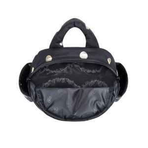 Airy <b>Backpack</b> Eco Soft Handle Iridescent Silver Large Capacity Luxury <b>Backpack</b> - Product Image 6