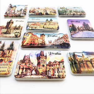 Imanes UV para Refrigerador con Diseños de Paisajes Culturales de <span class=keywords><strong>Praga</strong></span>, República Checa, Recuerdos Turísticos, Disponibles para Comercio Transfronterizo - Product Image 3
