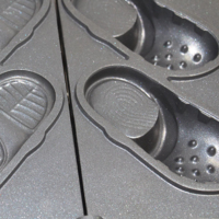 Gaufrier Professionnel en Forme de Chaussure Crocs, Machine à Gaufres Électrique Commerciale Crocs