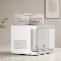 Machine à laver les biberons professionnelle 4 en 1 avec filtre HEPA de qualité médicale et adaptateur secteur universel personnalisé