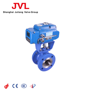 JL900-Q5 फ्लैंगेड इलेक्ट्रिक <span class=keywords><strong>v</strong></span> प्रकार बॉल वाल्व - Product Image 2