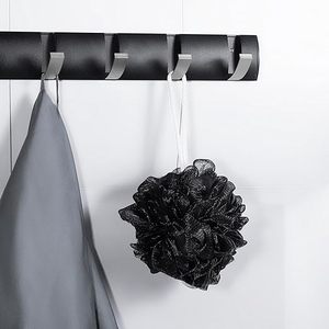 Loofah Sponge XXL-100g 4 Pack, <b>Bath</b> Sponge Soft Mesh Shower Puff Loofah for Men, Exfoliating Body Scrubber for Women Black - Product Image 3