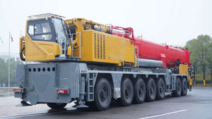 Nouvelle grue sur camion Sac24000t, capacité <span class=keywords><strong>de</strong></span> levage <span class=keywords><strong>de</strong></span> 2400 tonnes, équipement <span class=keywords><strong>de</strong></span> levage sur roues mobile Sac24000, vente chaude - Product Image 5