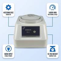 Polisseuse de spécimens métallographiques à marque privée PG-1, automatique, en acier inoxydable, diamètre 203 mm, 1400 tr/min, faible bruit, haute sécurité