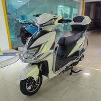 Scooter Eléctrico de 72V de Alta Velocidad (50km/h), Larga Duración, Modelo de Vehículo de Reparto, E-scooter con Asiento, Scooter Eléctrico