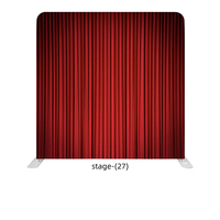 Backdrop Foto Portabel Aluminium 8x8 Dua Sisi, Dapat Dilipat, untuk Studio Foto, Pesta, dan Acara Lainnya - Laris!