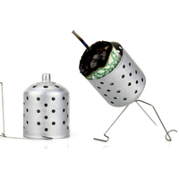 Support de Moxibustion à Aiguille Chaude avec Support de Fixation pour Cône de Moxa, Accessoire d'Acupuncture Chinoise pour Moxibustion Chaude