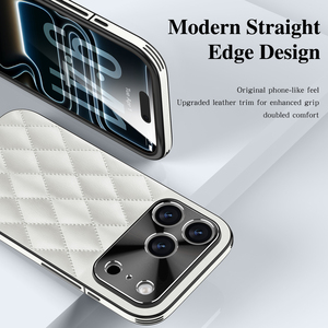 เคสโทรศัพท์รุ่น 17pro และ 17promax สำหรับผู้หญิง ป้องกันการตกกระแทก ครอบคลุมทุกด้าน พร้อมเลนส์ป้องกันแบบญี่ปุ่นและเกาหลี Xiaoxiangfeng - Product Image 3