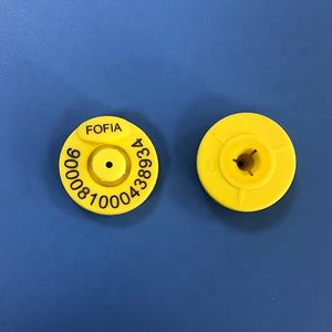 ET907 بالجملة الأقراط علامة البقر الماشية الماعز العلامات الأذن المعادن الذكية للبقرة - Product Image 1