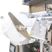 Machine d'emballage de sachets de thé triangulaires à plusieurs têtes de pesage en forme de pyramide