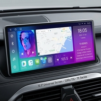 Lecteur DVD de voiture 12,3 pouces, autoradio Android, écran tactile, navigation GPS, Carplay, autoradio pour BMW E46 1999-2006