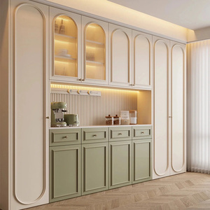 Armoire Pliante en Bois de Style Français Haut de Gamme, Série Crème Luxe Léger, pour Chambre à Coucher, <span class=keywords><strong>Dressing</strong></span> <span class=keywords><strong>Professionnel</strong></span> Personnalisé - Product Image 5