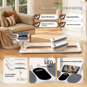 Appareil <span class=keywords><strong>de</strong></span> musculation abdominale à double rail pour l'entraînement du tronc, équipement d'exercice pour la maison et la salle <span class=keywords><strong>de</strong></span> sport - Product Image 5