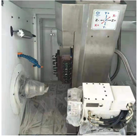 Tour à TCK46D-8 et fraiseuse Tour de puissance hydraulique 4 + 4 Power Head8 Station CNC Moteur unique fourni GSK