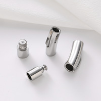 Fermoir à boucle en acier inoxydable Chaoshang pour collier, composants de bijoux DIY, modèle CS1