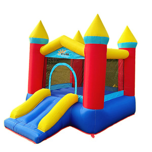 Château <span class=keywords><strong>gonflable</strong></span> pour enfants avec toboggan, lit <span class=keywords><strong>de</strong></span> saut <span class=keywords><strong>gonflable</strong></span> intérieur/extérieur, <span class=keywords><strong>aire</strong></span> <span class=keywords><strong>de</strong></span> <span class=keywords><strong>jeux</strong></span> pour enfants à domicile - Product Image 5