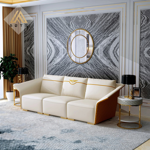 Sofá Seccional de microfibra de lujo, cómodos sofás de salón, muebles de sala de estar para el hogar y el vestíbulo del hotel, sofá de sala de estar - Product Image 2